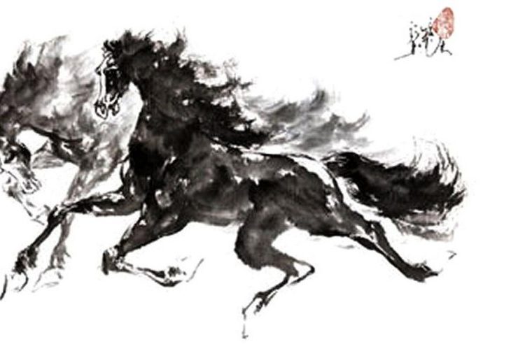 chevaux en fuite