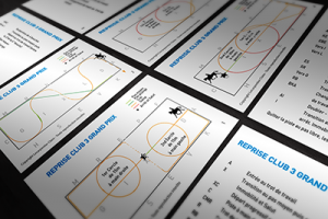 Cartes de Reprises de Dressage