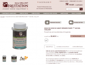 huiles bio michel vaillant