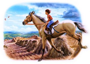 martine premier cheval