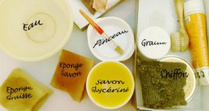 materiel pour nettoyer sa selle